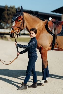 Horze Fia Kids Training/Show Shirt With Long Sleeves -Sports - Equestrian Riding Shop 33598 PDB 7