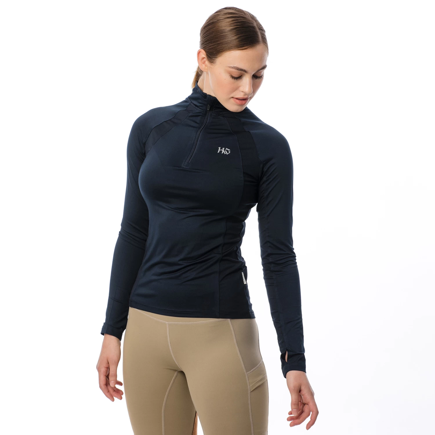Horseware Aveen Half Zip Tech Long Sleeve 4 Horseware Aveen Half Zip Tech Long Sleeve - Image 2