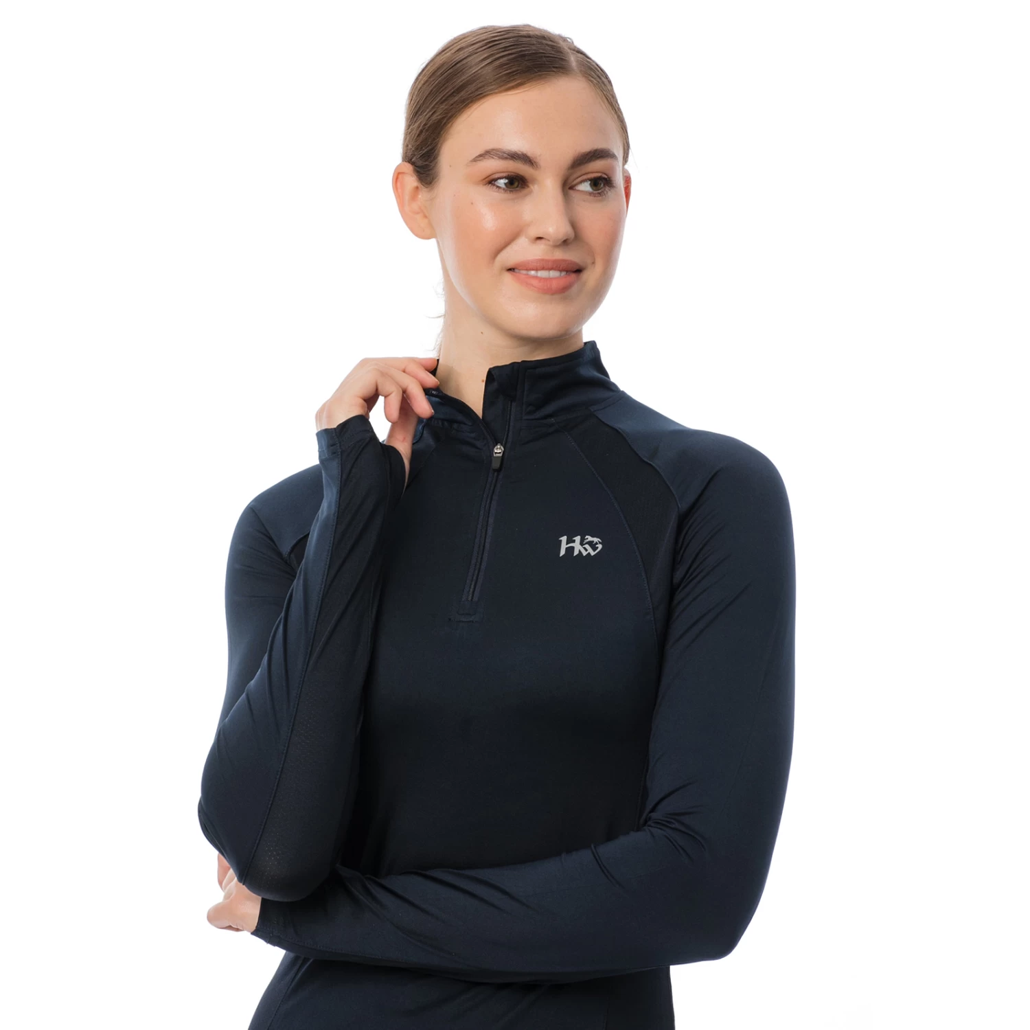 Horseware Aveen Half Zip Tech Long Sleeve 6 Horseware Aveen Half Zip Tech Long Sleeve - Image 4