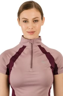 Horseware Aveen Half Zip Tech Short Sleeve -Sports - Equestrian Riding Shop 335994 LPU 1
