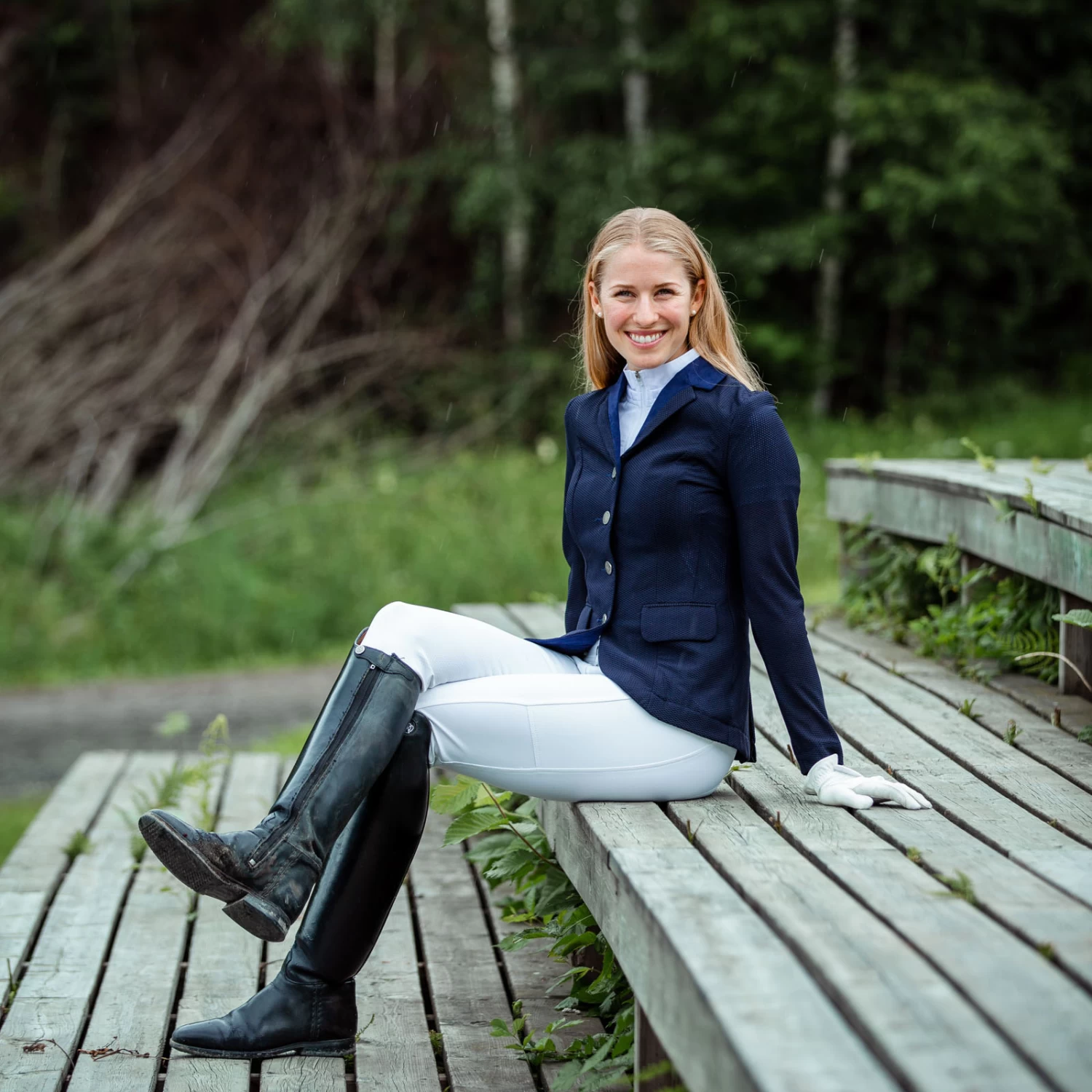 B Vertigo Gabrielle Women's Mesh Show Riding Jacket 15 B Vertigo Gabrielle Women's Mesh Show Riding Jacket - Image 13