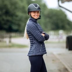 Horze Luna Women's Quilted Stretch Riding Jacket -Sports - Equestrian Riding Shop 33610 VDB 5