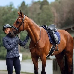 Horze Luna Women's Quilted Stretch Riding Jacket -Sports - Equestrian Riding Shop 33610 VDB 7