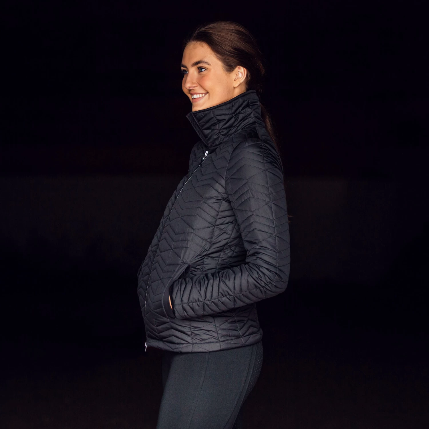 Horze Rose Women's Light Padded Riding Jacket 9 Horze Rose Women's Light Padded Riding Jacket - Image 7