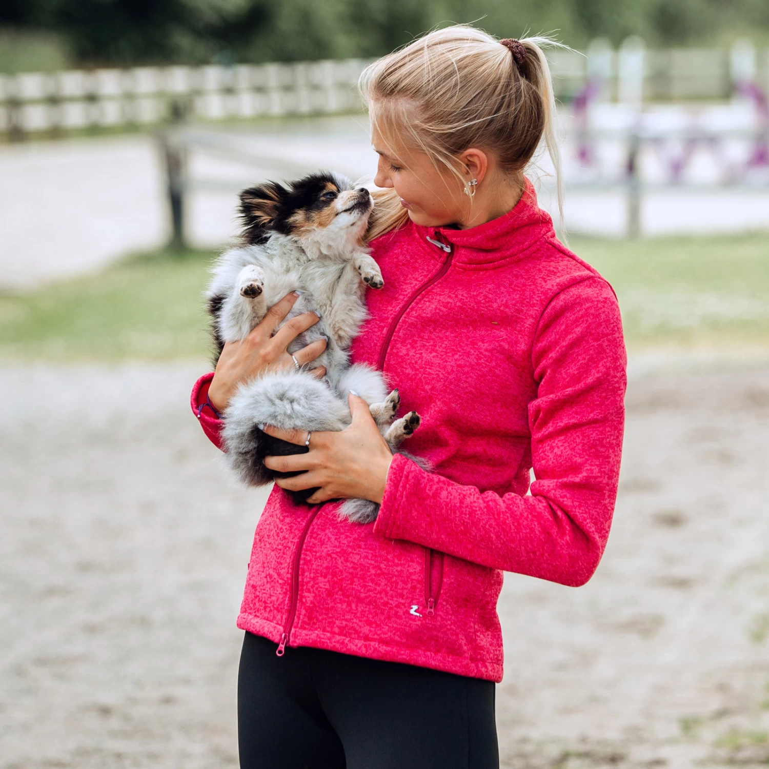 Horze Rose Women's Light Padded Riding Jacket 12 Horze Rose Women's Light Padded Riding Jacket - Image 10