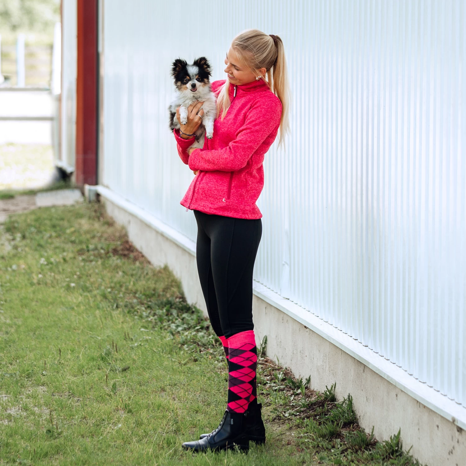 Horze Rose Women's Light Padded Riding Jacket 14 Horze Rose Women's Light Padded Riding Jacket - Image 12