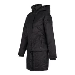 Horze Aurora Women's Padded Parka With Removable Hem -Sports - Equestrian Riding Shop 33613 BL 2