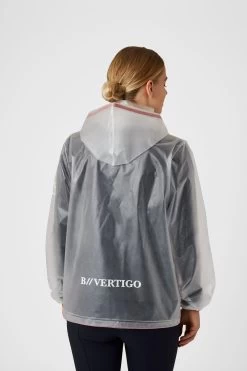 B Vertigo Remi Women's Transparent Rain Riding Jacket -Sports - Equestrian Riding Shop 33623 CLEAR MNRE 4
