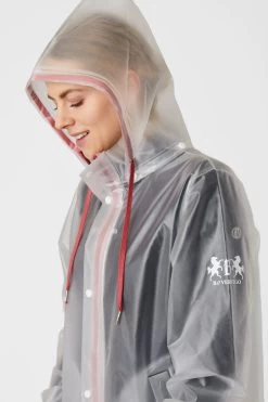 B Vertigo Remi Women's Transparent Rain Riding Jacket -Sports - Equestrian Riding Shop 33623 CLEAR MNRE 5