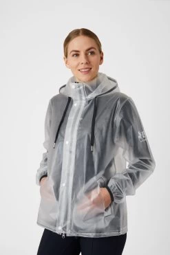 B Vertigo Remi Women's Transparent Rain Riding Jacket -Sports - Equestrian Riding Shop 33623 CLEAR VDB 2