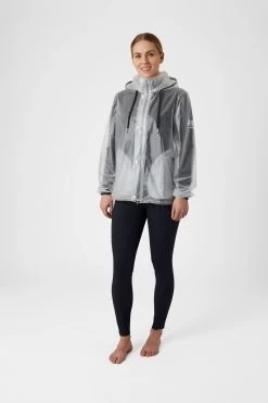 B Vertigo Remi Women's Transparent Rain Riding Jacket -Sports - Equestrian Riding Shop 33623 CLEAR VDB 3
