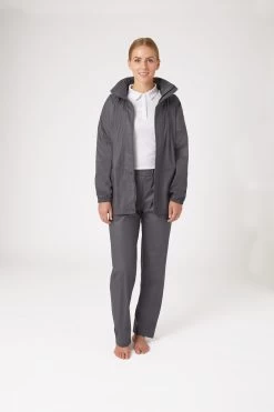 Horze Rory Women's Rain Riding Riding Jacket & Trousers Set -Sports - Equestrian Riding Shop 33629 bpg 04