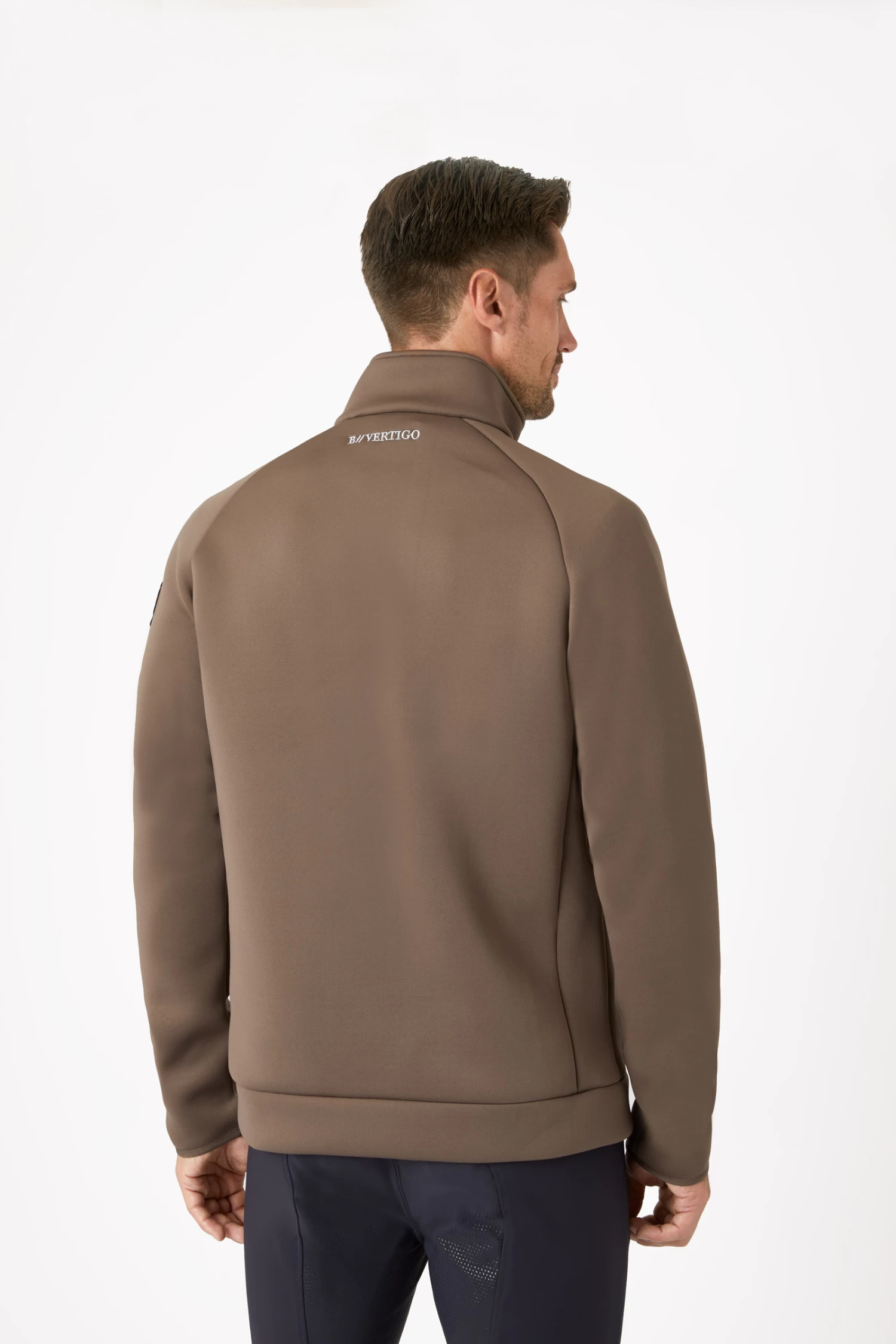 B Vertigo Nicolas Men's Functional Sweatshirt With Zipper Pockets 6 B Vertigo Nicolas Men's Functional Sweatshirt With Zipper Pockets - Image 4