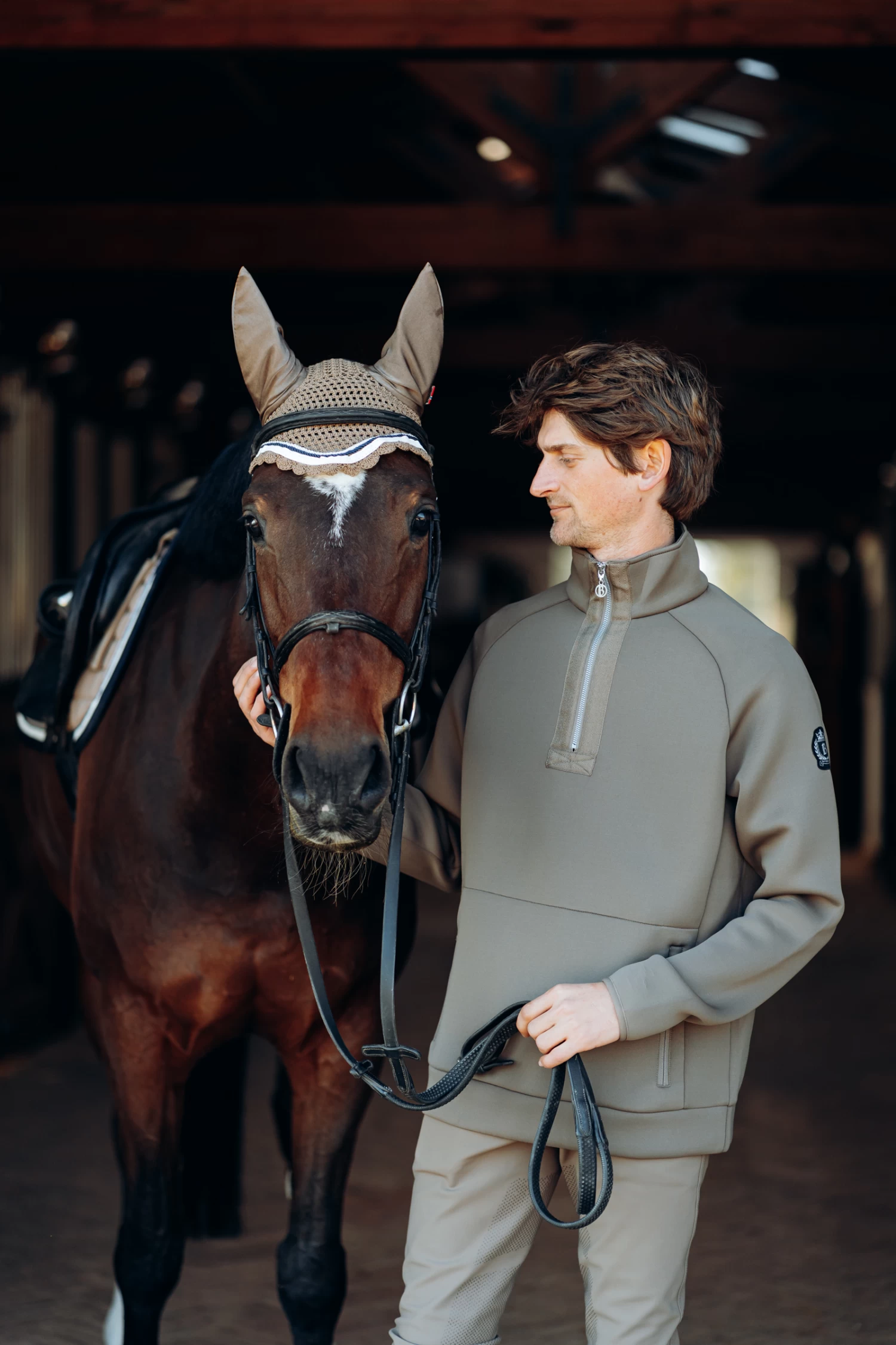 B Vertigo Nicolas Men's Functional Sweatshirt With Zipper Pockets 10 B Vertigo Nicolas Men's Functional Sweatshirt With Zipper Pockets - Image 8