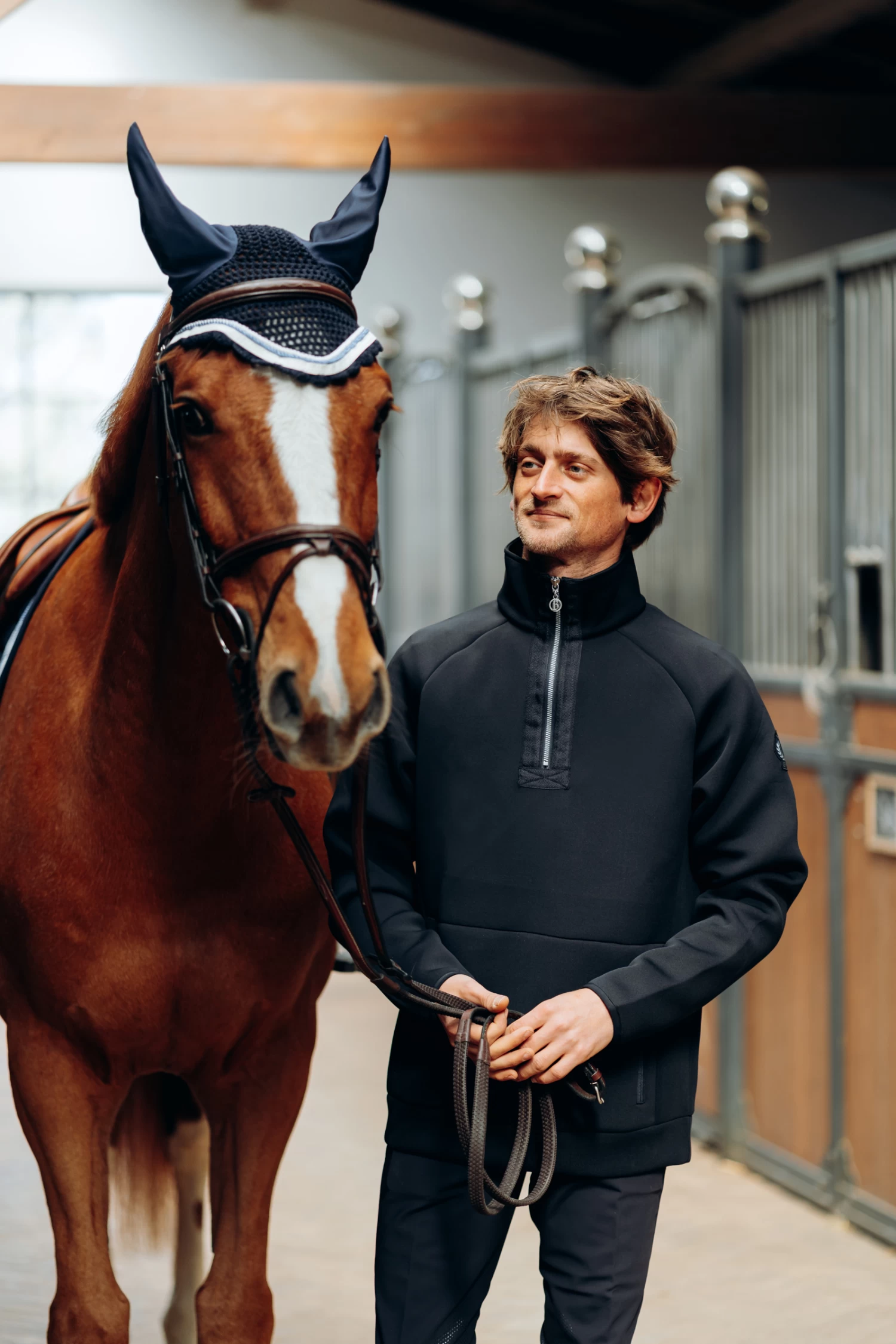 B Vertigo Nicolas Men's Functional Sweatshirt With Zipper Pockets 18 B Vertigo Nicolas Men's Functional Sweatshirt With Zipper Pockets - Image 16