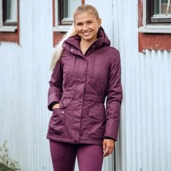 Horze Jadine Women's Autumn/Winter Riding Jacket -Sports - Equestrian Riding Shop 33631 EDPU 4