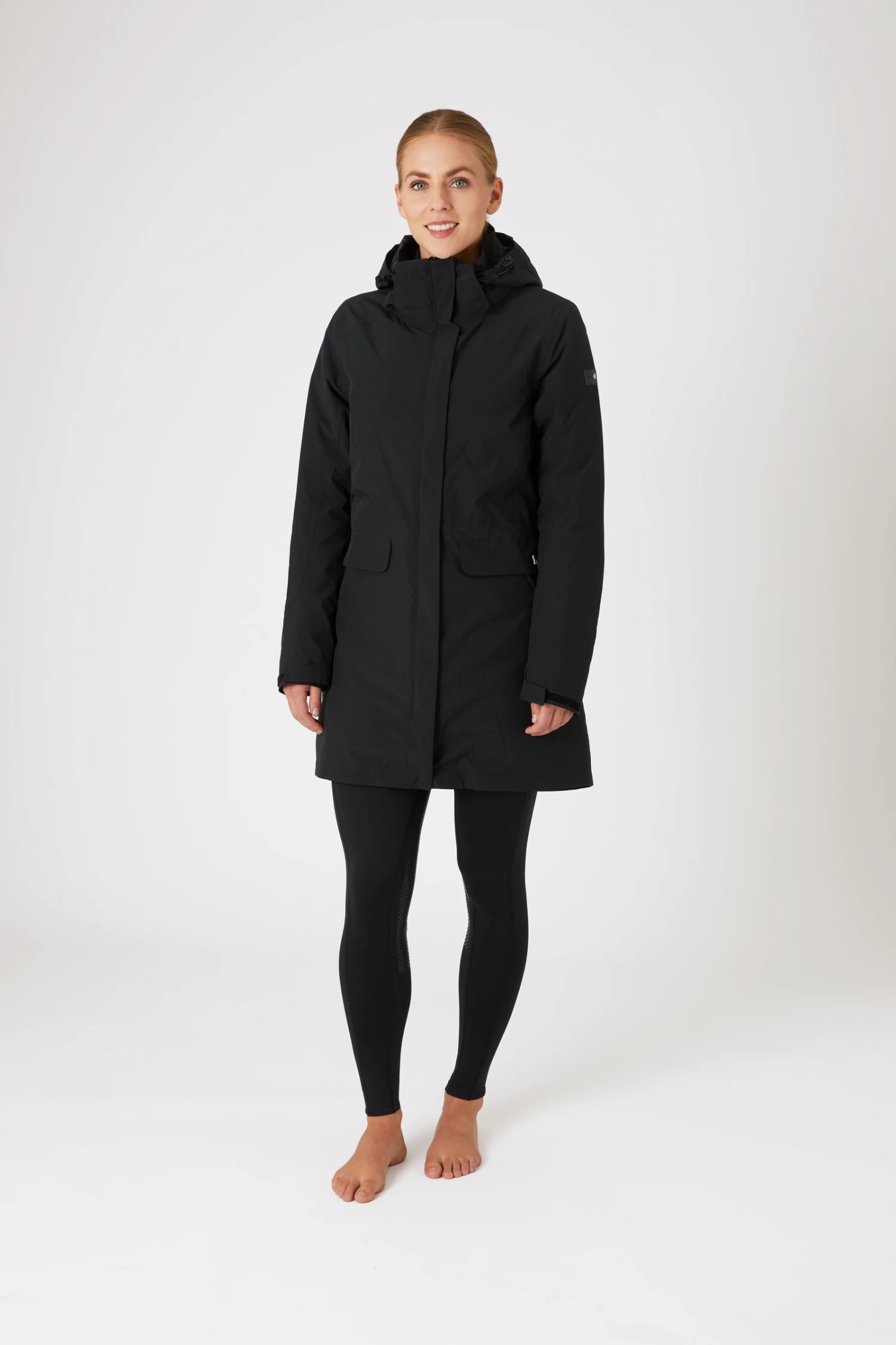 Horze Isabella Women's 3-in-1 Padded Parka Riding Jacket 14 Horze Isabella Women's 3-in-1 Padded Parka Riding Jacket - Image 12