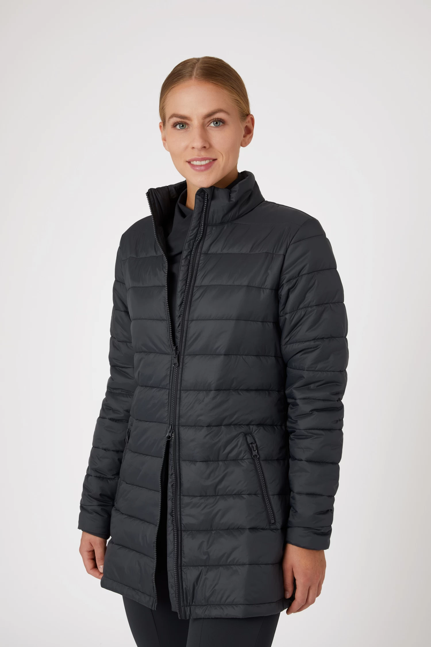 Horze Isabella Women's 3-in-1 Padded Parka Riding Jacket 8 Horze Isabella Women's 3-in-1 Padded Parka Riding Jacket - Image 6