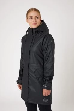 Horze Dania Women's Winter Raincoat With Fleece Lining -Sports - Equestrian Riding Shop 33636 VDB 2