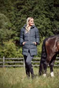 Horze Claire Women's Padded Riding Parka -Sports - Equestrian Riding Shop 33637 BPG 8