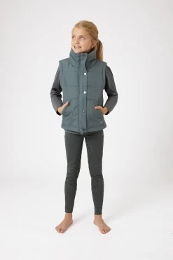 Horze Leighton Teens Winter Riding Riding Vest -Sports - Equestrian Riding Shop 33640 UDGR 3