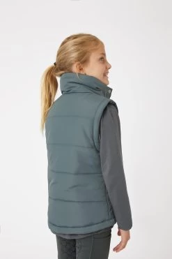 Horze Leighton Teens Winter Riding Riding Vest -Sports - Equestrian Riding Shop 33640 UDGR 4