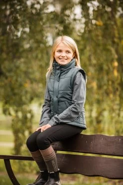 Horze Leighton Teens Winter Riding Riding Vest -Sports - Equestrian Riding Shop 33640 udgr 08