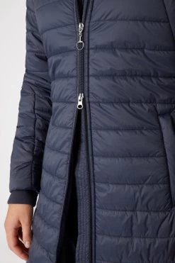 Horze Cecilia Women's Padded Long Riding Coat -Sports - Equestrian Riding Shop 33649 IKB 5