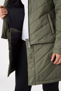 Horze Aurora Padded Parka Riding Riding Jacket With Removable Skirt -Sports - Equestrian Riding Shop 33663 630 06