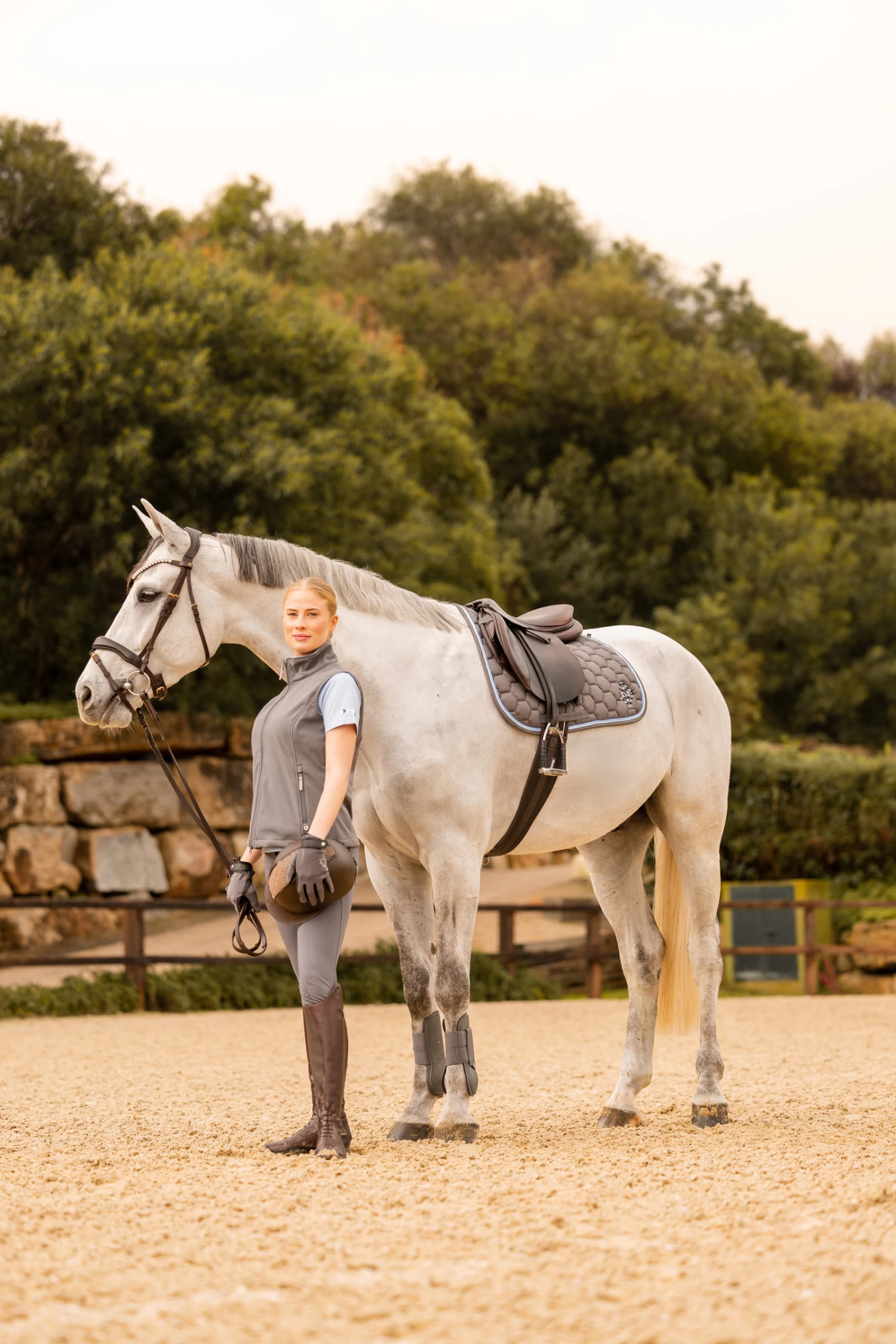 Horze Trisha Women's Softshell Riding Vest 22 Horze Trisha Women's Softshell Riding Vest - Image 20