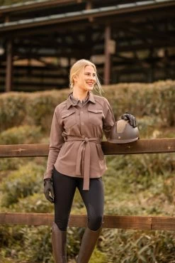 Horze Alyssa Women's Shirt Riding Jacket -Sports - Equestrian Riding Shop 33668 753 09