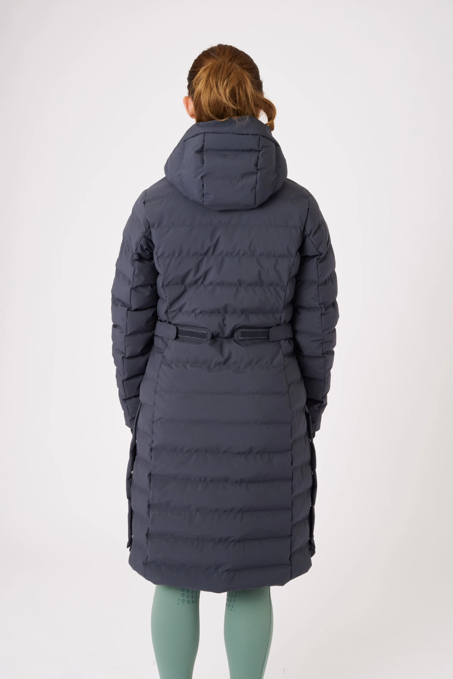 B Vertigo Celeste Women's Waterproof Parka Riding Jacket 6 B Vertigo Celeste Women's Waterproof Parka Riding Jacket - Image 4