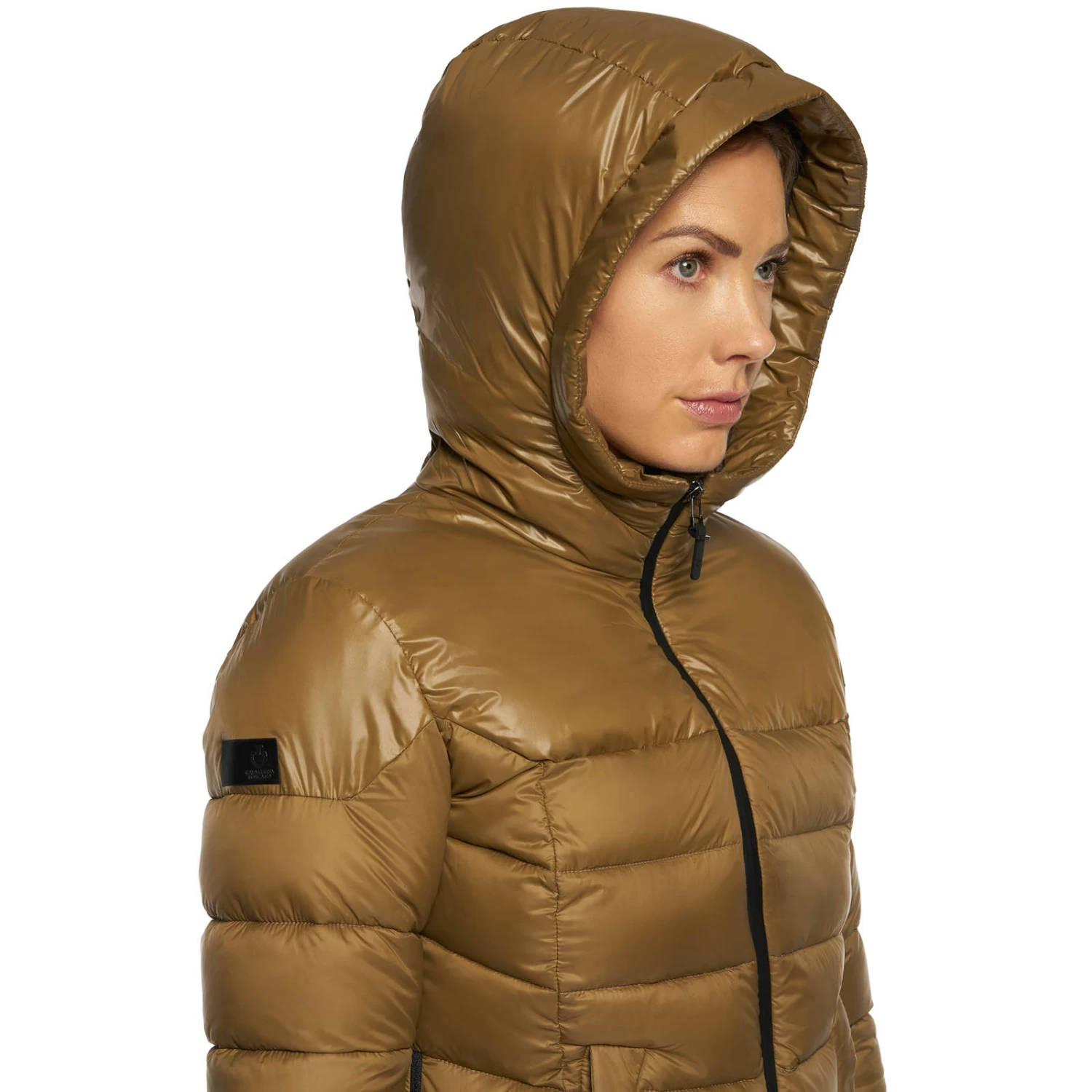 Cavalleria Toscana Women's Nylon Puffer With Hood 6 Cavalleria Toscana Women's Nylon Puffer With Hood - Image 4
