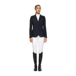 Cavalleria Toscana Women's Zip Show Jacket -Sports - Equestrian Riding Shop 336843 DB 1