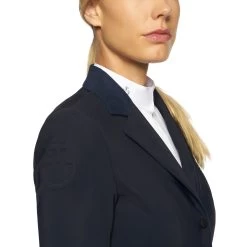 Cavalleria Toscana Women's Zip Show Jacket -Sports - Equestrian Riding Shop 336843 DB 4