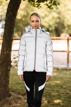 Horze Padded Reflective Women's Riding Jacket 22 Horze Padded Reflective Women's Riding Jacket -Sports - Equestrian Riding Shop 33689 065 09