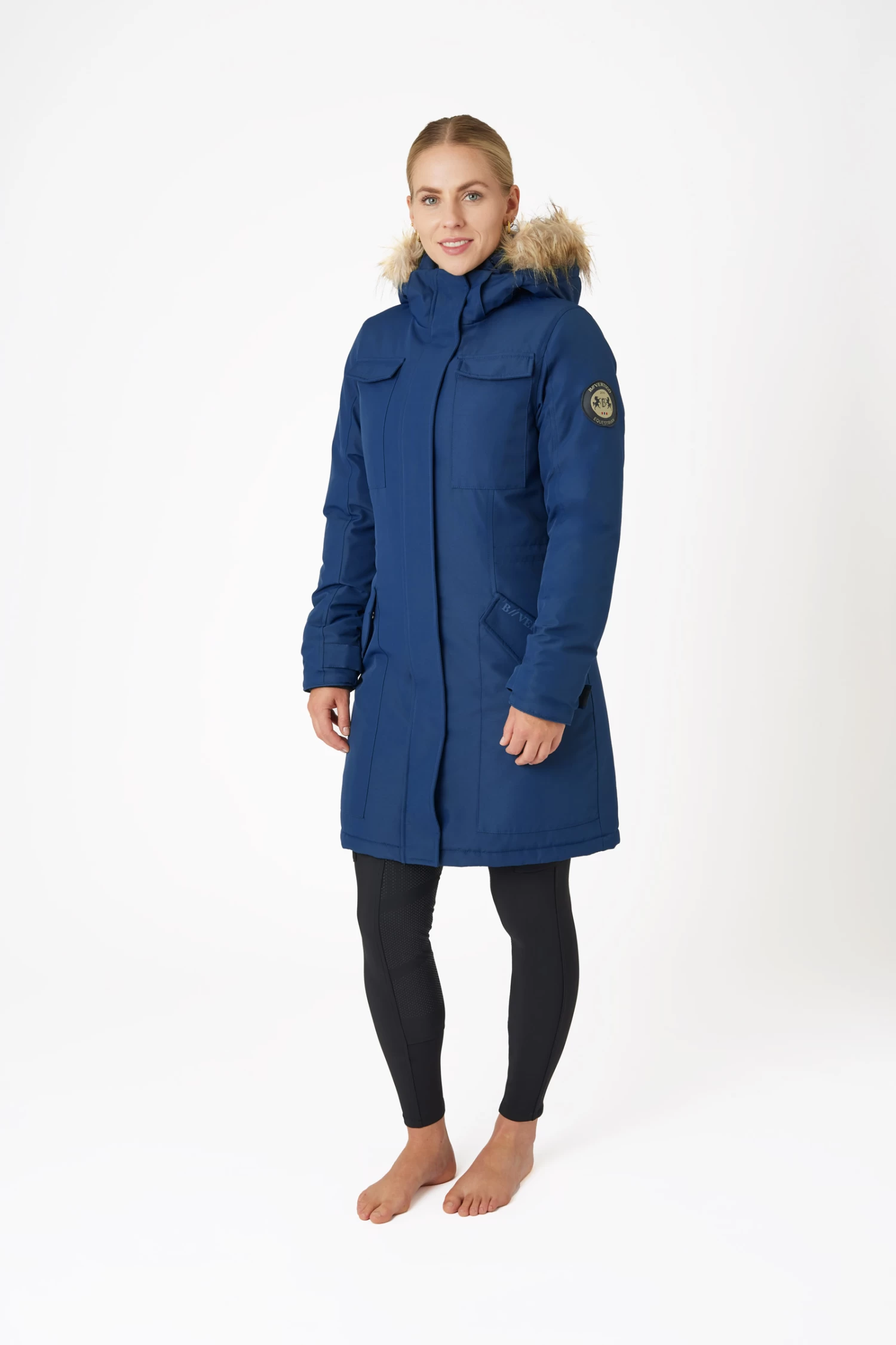 B Vertigo Gwen Women's Parka Riding Jacket 5 B Vertigo Gwen Women's Parka Riding Jacket - Image 3