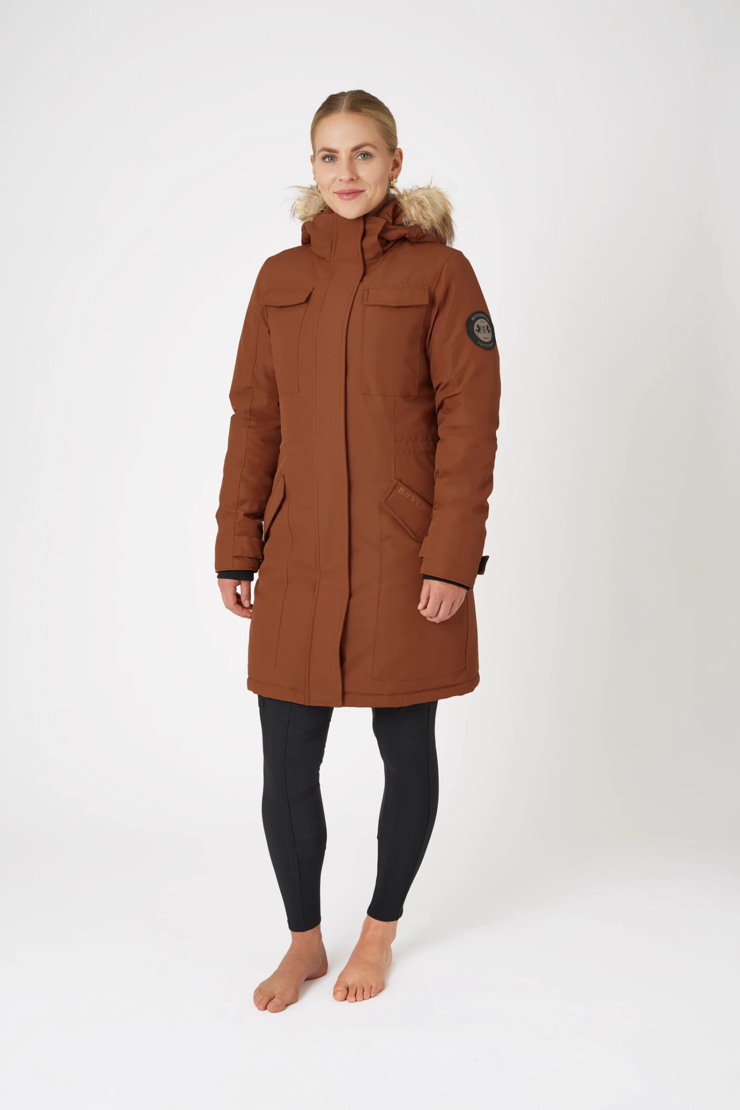 B Vertigo Gwen Women's Parka Riding Jacket 12 B Vertigo Gwen Women's Parka Riding Jacket - Image 10