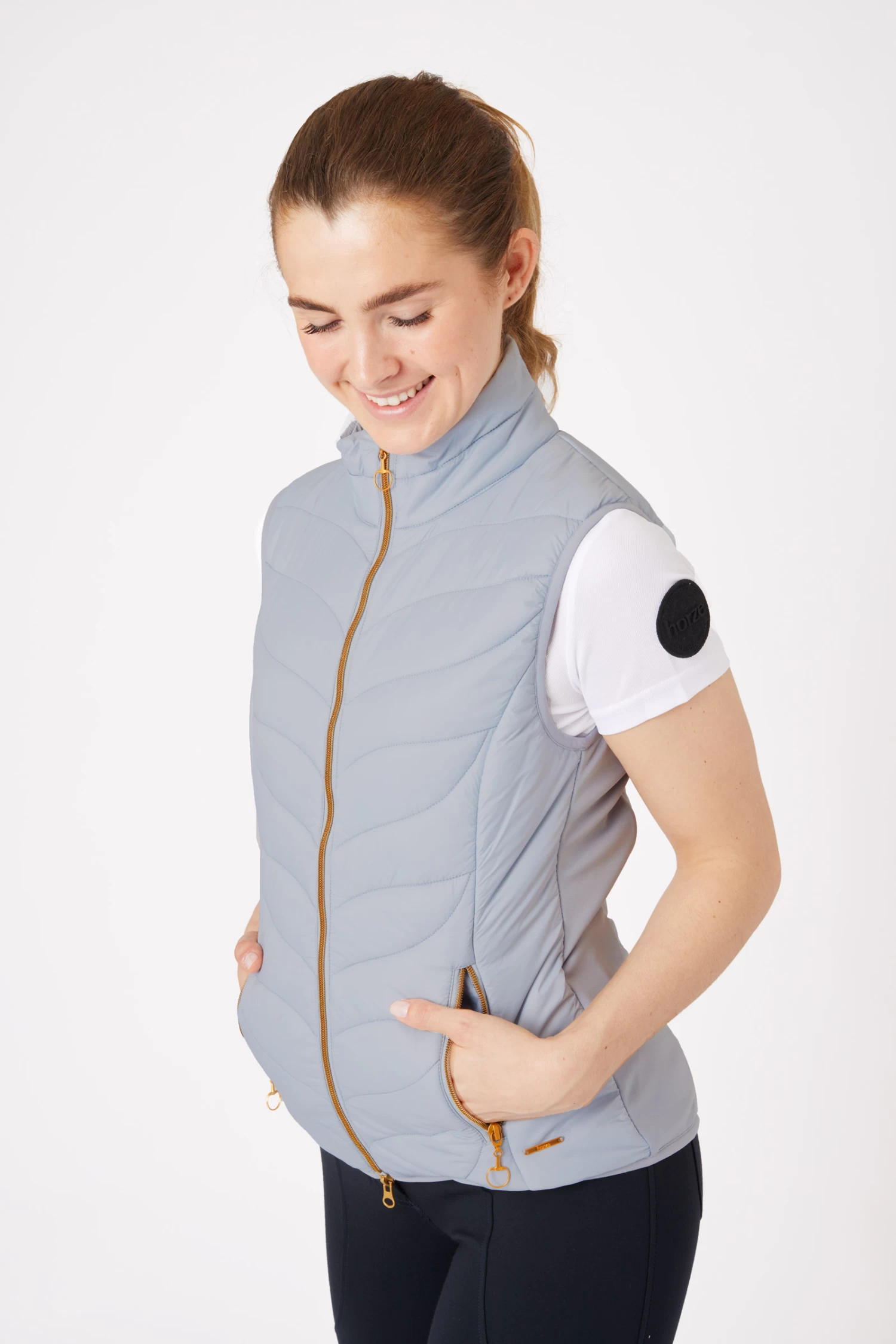 Horze Shannon Lightweight Padded Women's Riding Vest 12 Horze Shannon Lightweight Padded Women's Riding Vest - Image 10