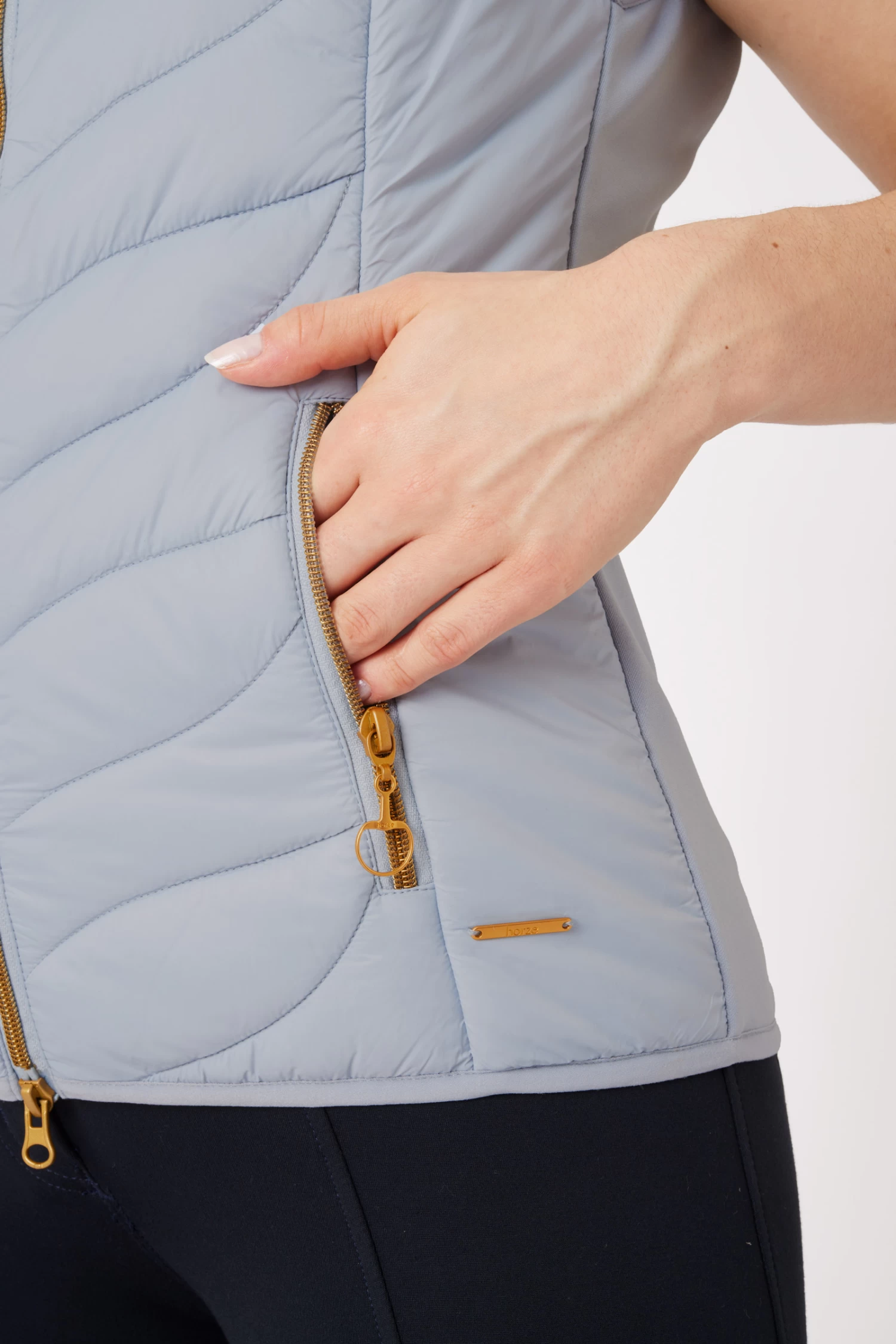 Horze Shannon Lightweight Padded Women's Riding Vest 15 Horze Shannon Lightweight Padded Women's Riding Vest - Image 13