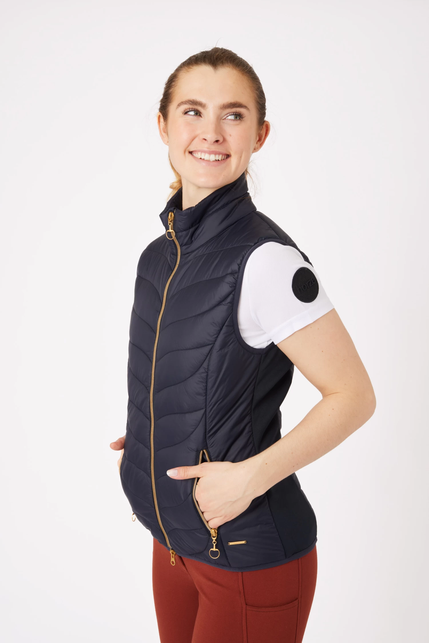 Horze Shannon Lightweight Padded Women's Riding Vest 4 Horze Shannon Lightweight Padded Women's Riding Vest - Image 2