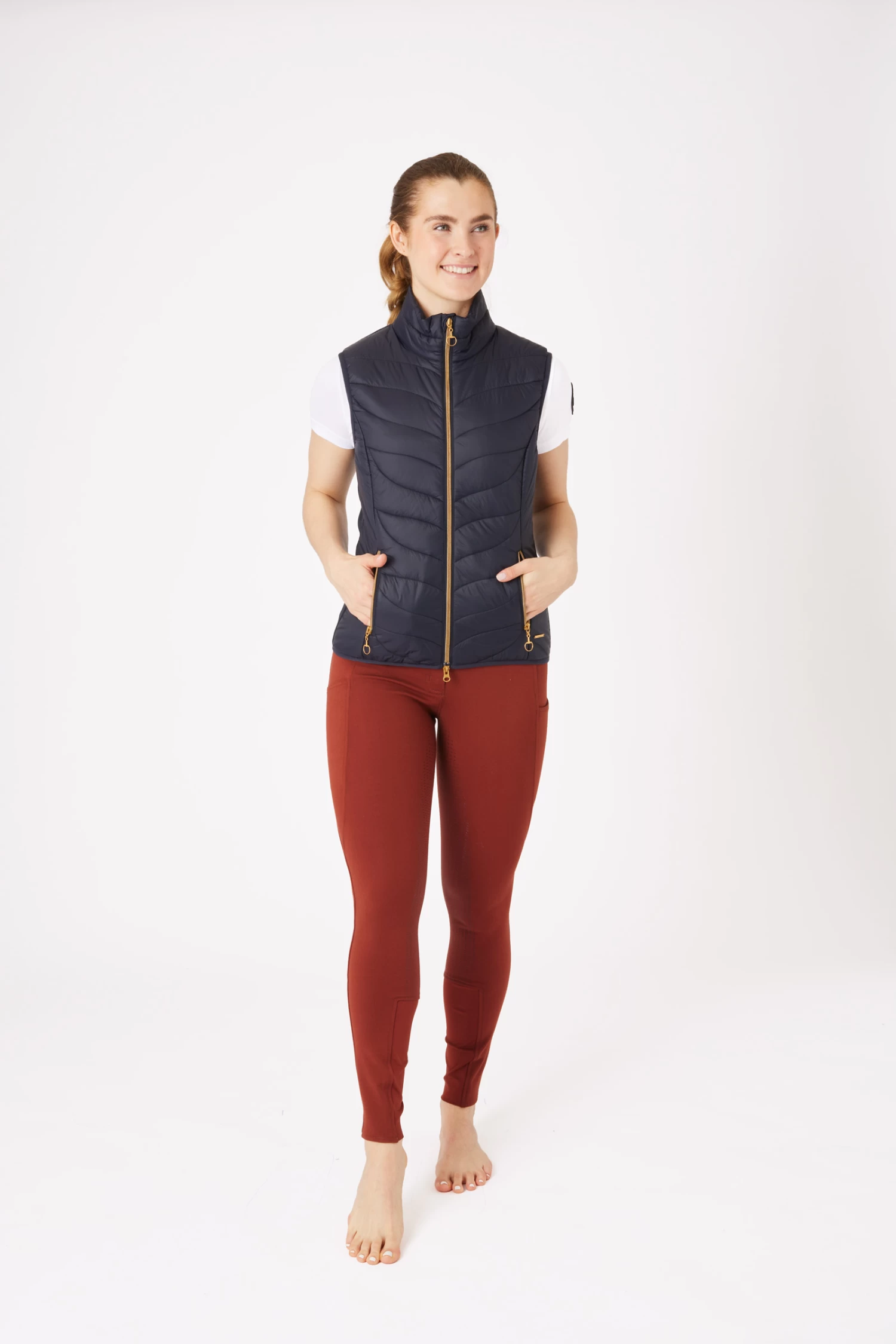 Horze Shannon Lightweight Padded Women's Riding Vest 5 Horze Shannon Lightweight Padded Women's Riding Vest - Image 3