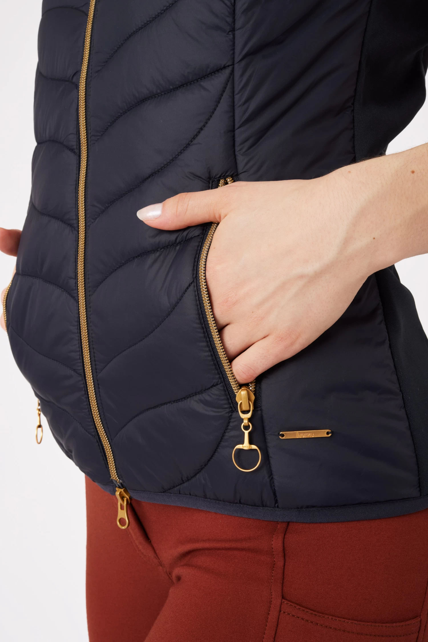 Horze Shannon Lightweight Padded Women's Riding Vest 7 Horze Shannon Lightweight Padded Women's Riding Vest - Image 5