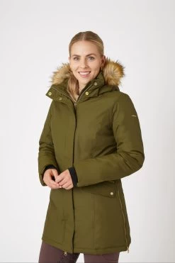 Horze Mikaela Women's Parka Riding Jacket -Sports - Equestrian Riding Shop 33699 676 02