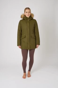 Horze Mikaela Women's Parka Riding Jacket -Sports - Equestrian Riding Shop 33699 676 03