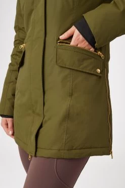 Horze Mikaela Women's Parka Riding Jacket -Sports - Equestrian Riding Shop 33699 676 05