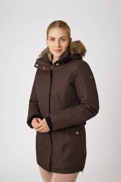 Horze Mikaela Women's Parka Riding Jacket -Sports - Equestrian Riding Shop 33699 784 02