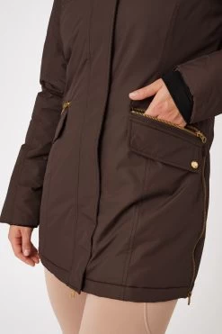 Horze Mikaela Women's Parka Riding Jacket -Sports - Equestrian Riding Shop 33699 784 05