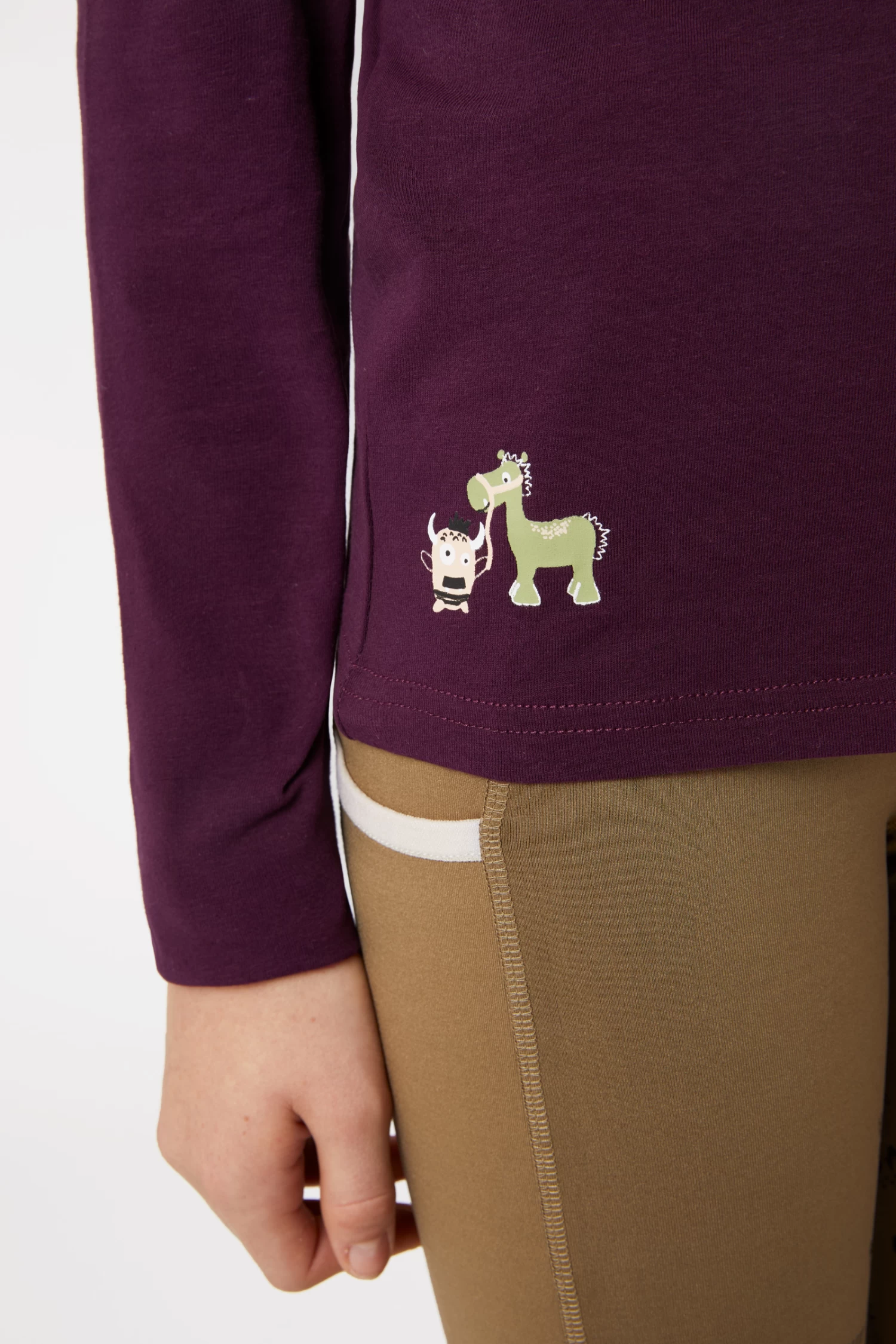 Horze Monster Kids Longsleeve Shirt 14 Horze Monster Kids Longsleeve Shirt - Image 12