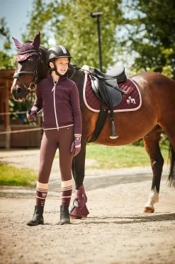 Horze Kids Monster Fleece Riding Riding Jacket -Sports - Equestrian Riding Shop 33708 FPU 7